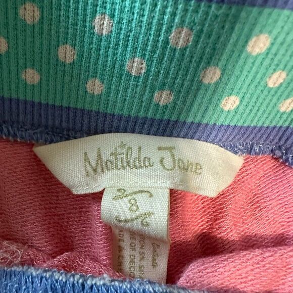 Matilda Jane Girls Lets Go Together Posie Shorts Pink Size 8 - Picture 2 of 3